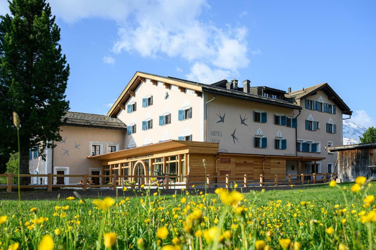 Hotel Chesa Randolina Sils Maria Exterior foto